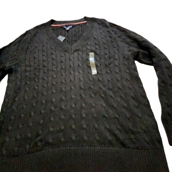 Tommy Hilfiger Men's V-Neck Cable Knit Long Sleeve Sweater Size‎ XXL - Picture 5 of 6